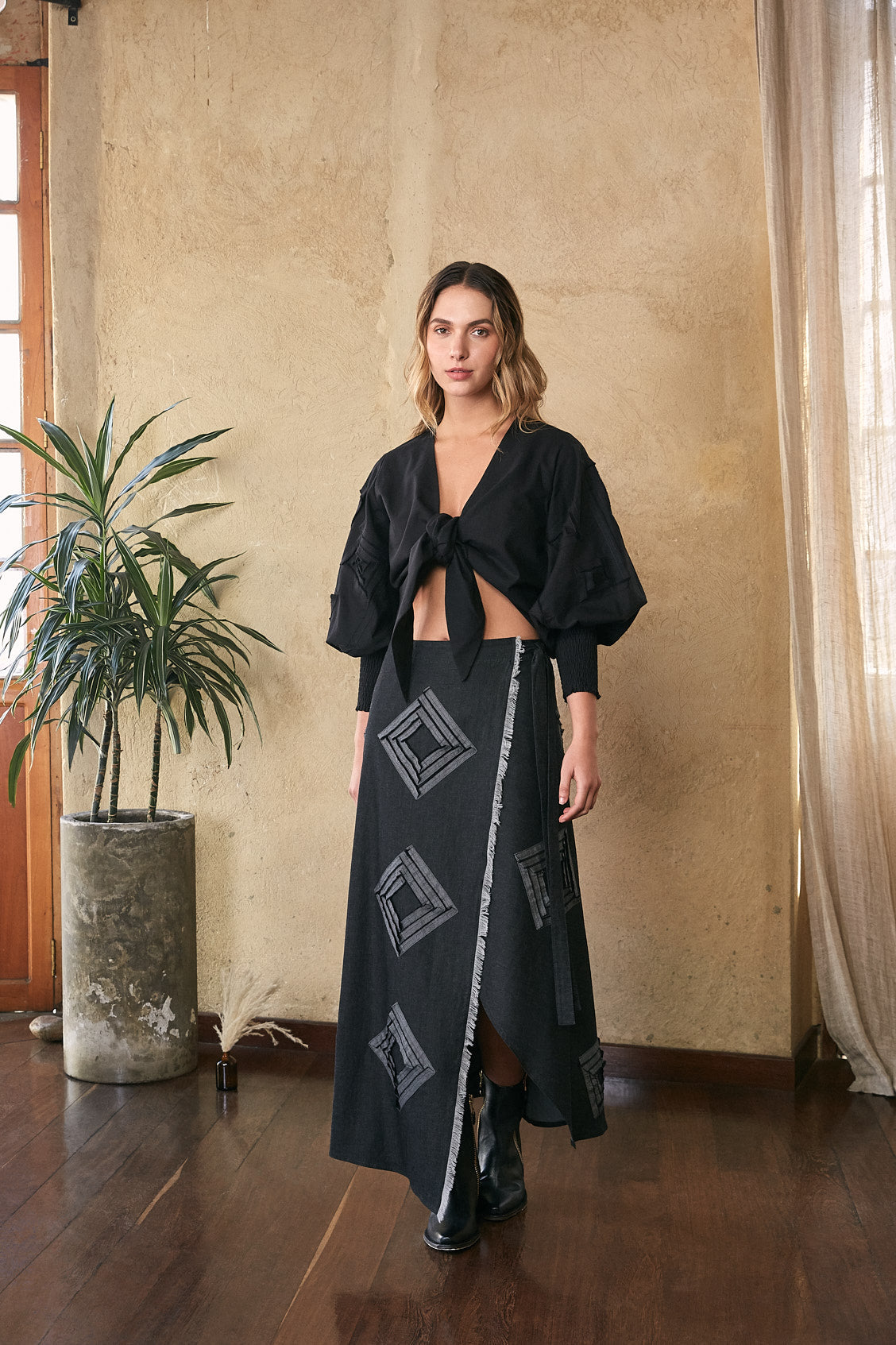 FALDA WRAP ESPIRALES